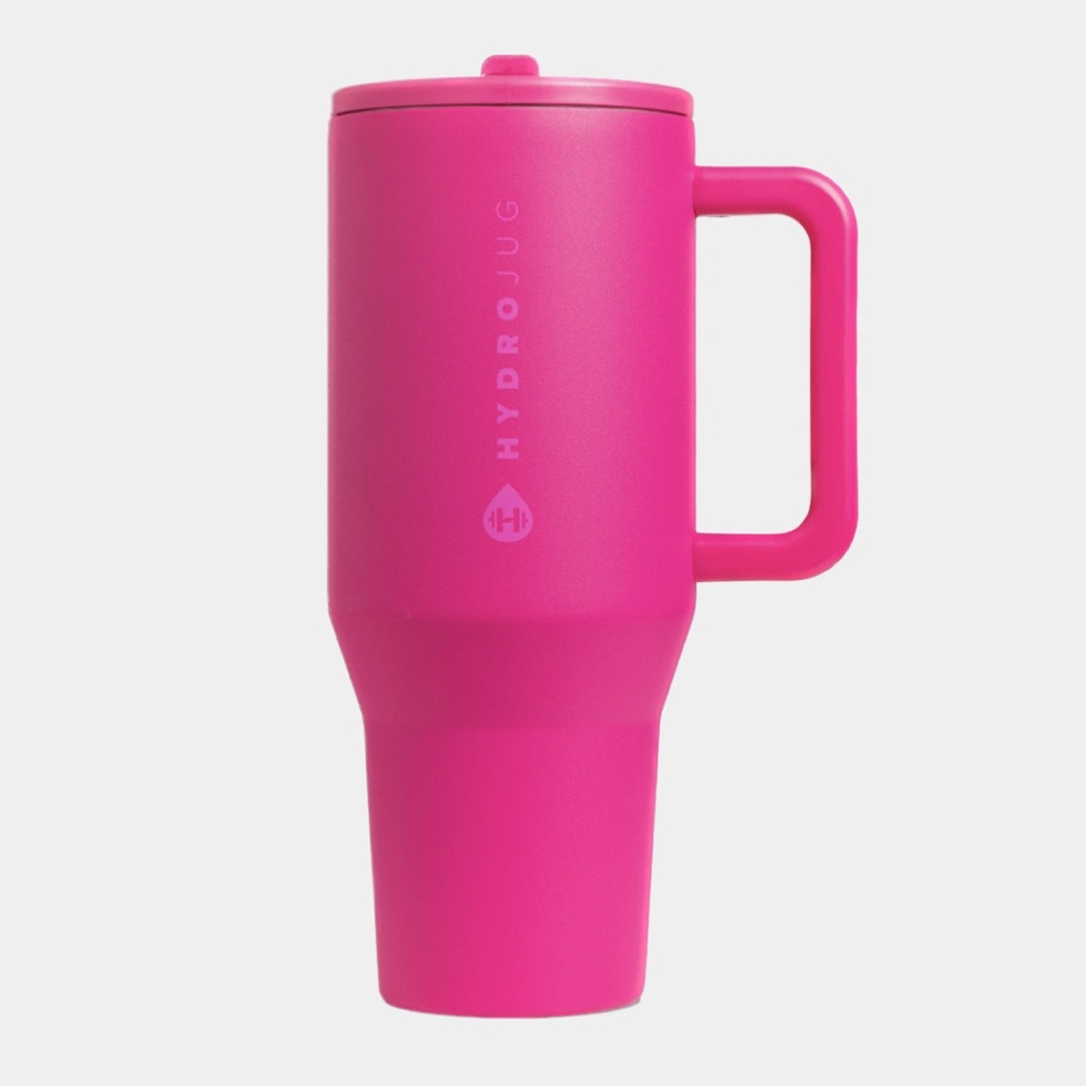 HydroJug- Traveler Stainless Steel Tumbler
40oz.      (Neon Magenta)